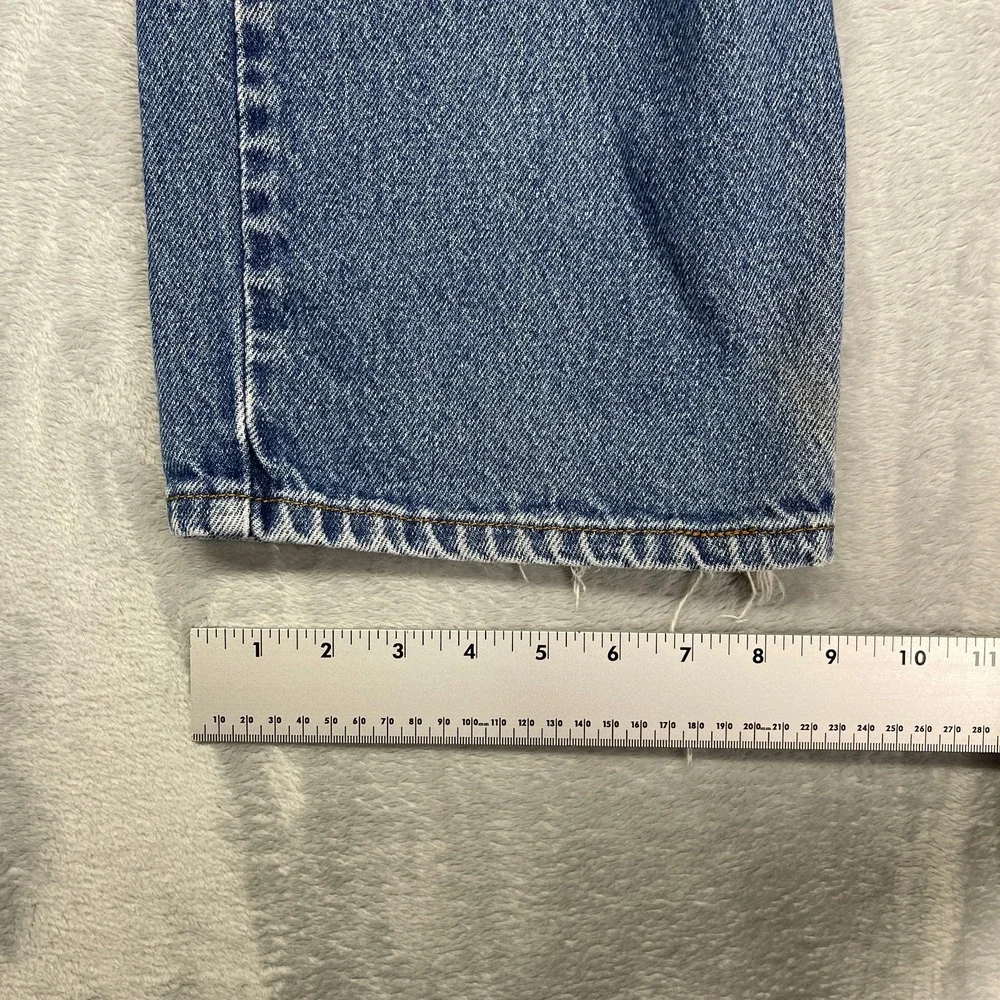 Vintage Levi's 505 Jeans Mens 42x32 (39x32) Blue Denim Regular Fit Straight Leg